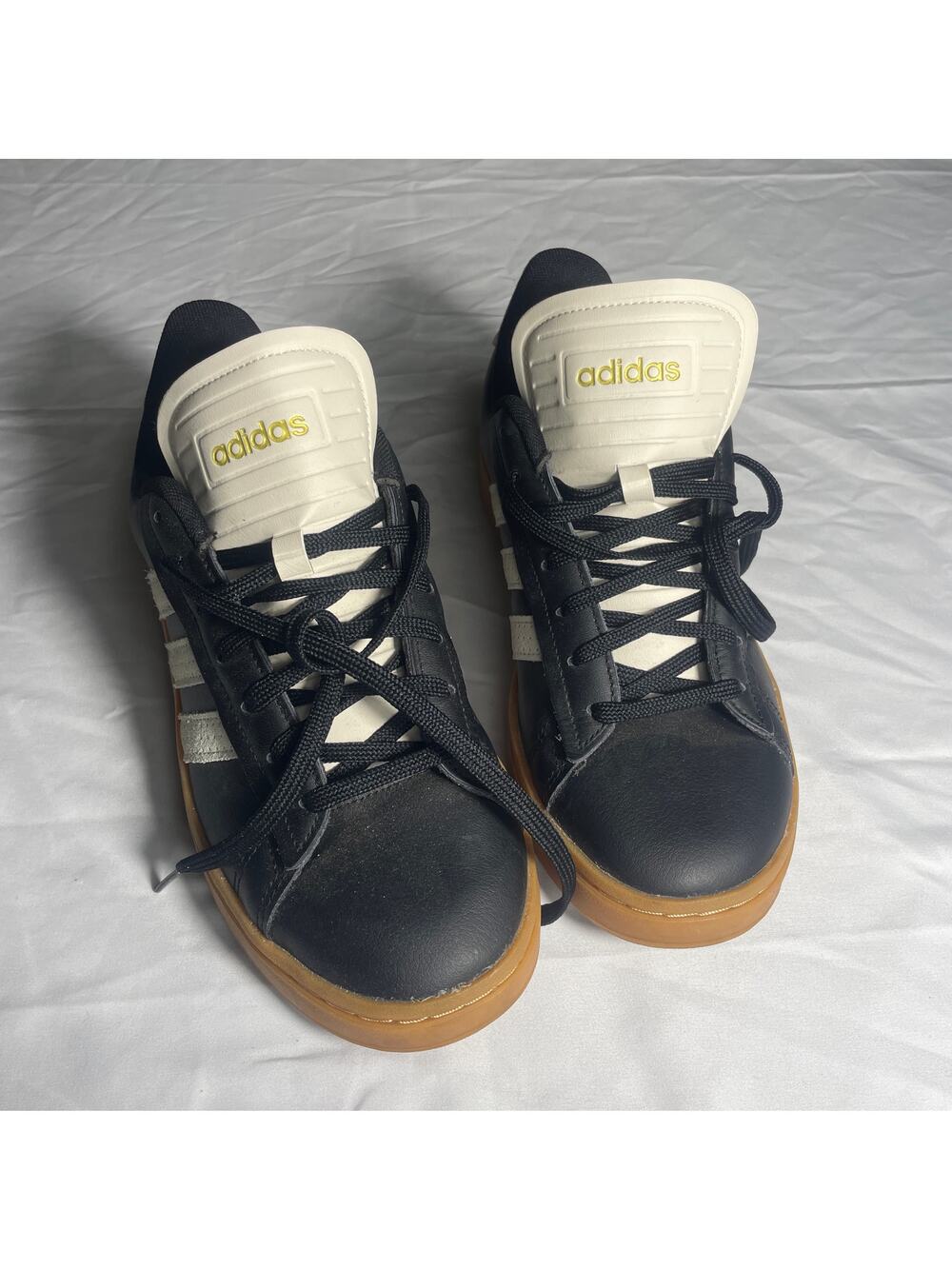 Adidas Grand Court Sneakers - Women Size 8.5 - Black